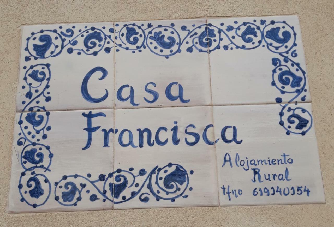 Casa Rural Francisca Requena Buitenkant foto